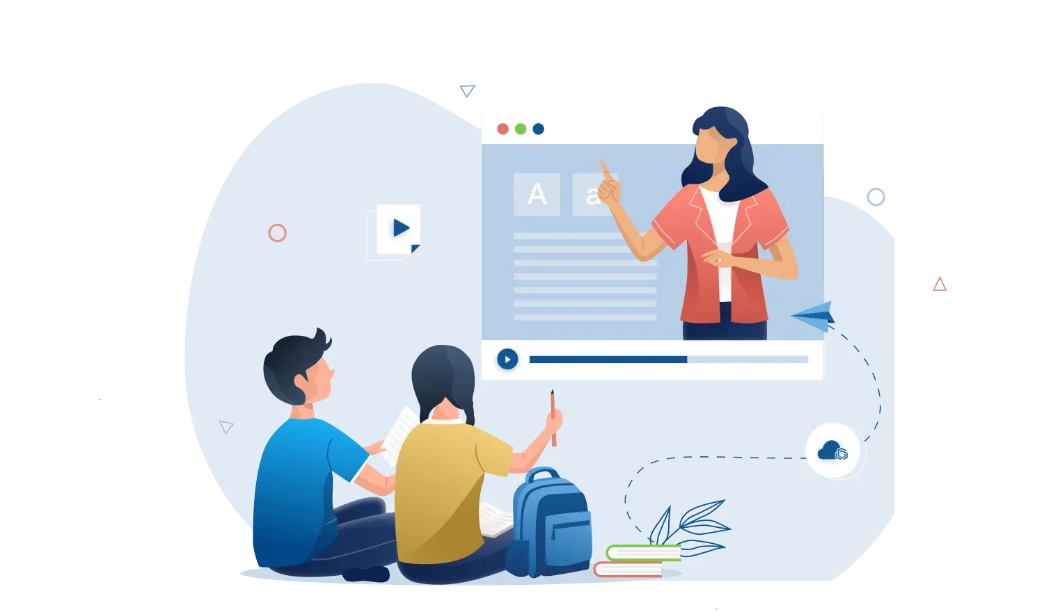 强上在线教育讲座直播课堂