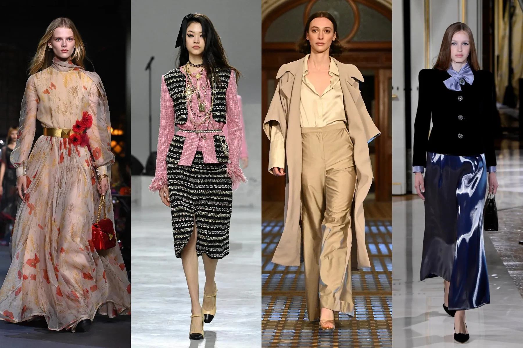 强上时尚潮流服装模特展示直播